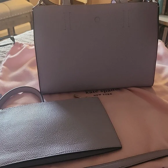 KATE SPADE PURPLE SAM SATCHEL - Picture 3 of 5